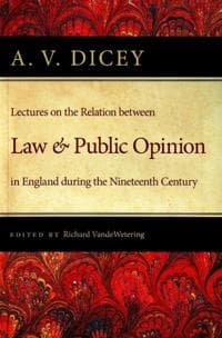 Lectures on the Relation Between Law & Public Opinion