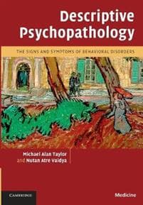 Descriptive Psychopathology