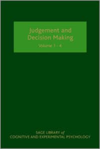 Judgement and Decision Making