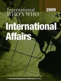 Who's Who in International Affairs 2009