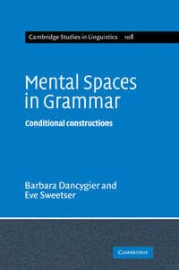 Mental Spaces in Grammar