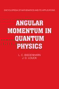 Angular Momentum in Quantum Physics