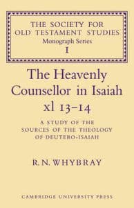 The Heavenly Counsellor in Isaiah xl 13-14