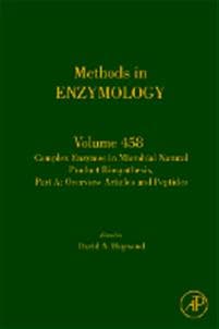Complex Enzymes in Microbial Natural Product Biosynthesis, Part A: Overview Articles and Peptides