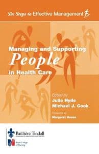 Managing and Supporting People in Health Care