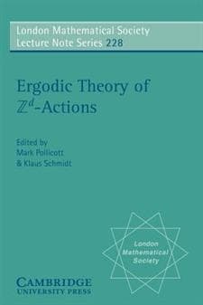 Ergodic Theory and Zd Actions