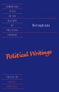 Bolingbroke: Political Writings