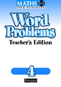 Maths Plus Word Problems 4: Teacher's Book