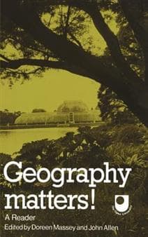 Geography Matters!