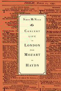 Concert Life in London from Mozart to Haydn