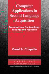 Computer Applications in Second Language Acquisition