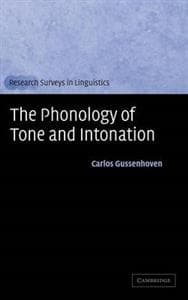 The Phonology of Tone and Intonation