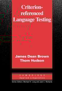 Criterion-Referenced Language Testing