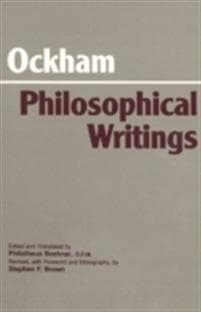 Ockham: Philosophical Writings