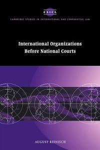 International Organizations before National Courts