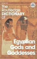 Miniatyrbild 1 av 2: The Routledge Dictionary of Egyptian Gods and Goddesses
