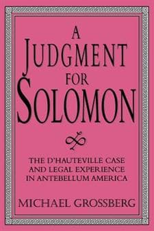 A Judgment for Solomon