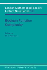Boolean Function Complexity