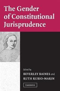 The Gender of Constitutional Jurisprudence