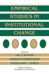 Empirical Studies in Institutional Change