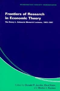 Frontiers of Research in Economic Theory