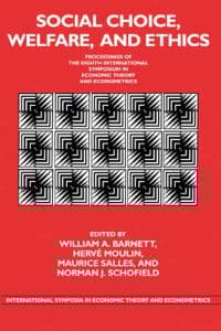 Social Choice, Welfare, and Ethics