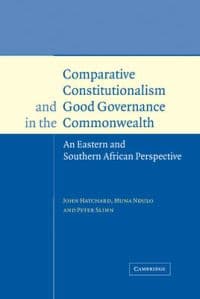 Comparative Constitutionalism and Good Governance in the Commonwealth