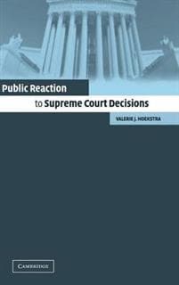Public Reaction to Supreme Court Decisions