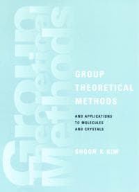 Group Theoretical Methods and Applications to Molecules and Crystals