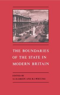 The Boundaries of the State in Modern Britain