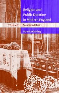 Religion and Public Doctrine in Modern England: Volume 3, Accommodations