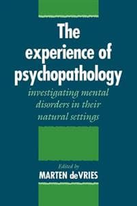 The Experience of Psychopathology