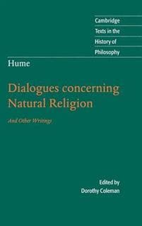 Hume: Dialogues Concerning Natural Religion