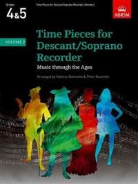 Time Pieces for Descant/Soprano Recorder, Volume 2