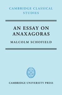 An Essay on Anaxagoras