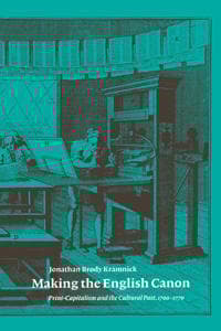 Making the English Canon