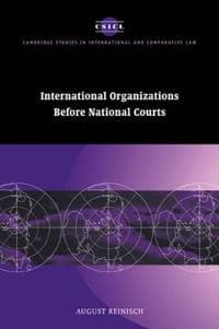 International Organizations before National Courts