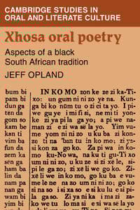 Xhosa Oral Poetry