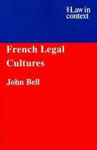 French Legal Cultures