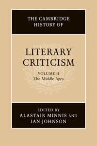 The Cambridge History of Literary Criticism: Volume 2, The Middle Ages