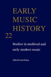 Early Music History