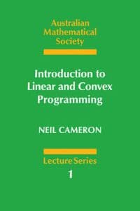 Introduction to Linear and Convex Programming
