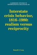 Miniatyrbillede 1 af 2: Interstate Crisis Behavior, 1816–1980