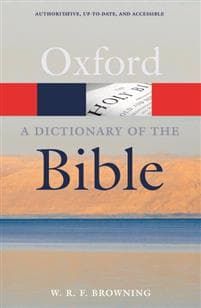 A Dictionary of the Bible