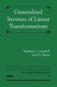 Generalized Inverses of Linear Transformations