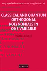Classical and Quantum Orthogonal Polynomials in One Variable