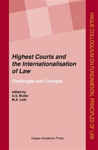 Highest Courts and the Internationalisation of Law