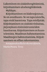 Antaumuksella keskeneräinen
