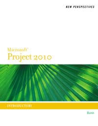 New Perspectives on MicrosoftÂ® Project 2010