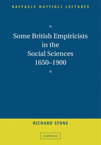 Some British Empiricists in the Social Sciences, 1650–1900